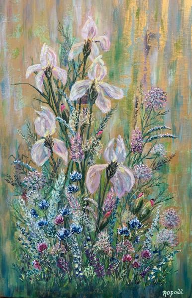 Lilien, 2024

Acryl auf Leinwand
50 x 70 cm
