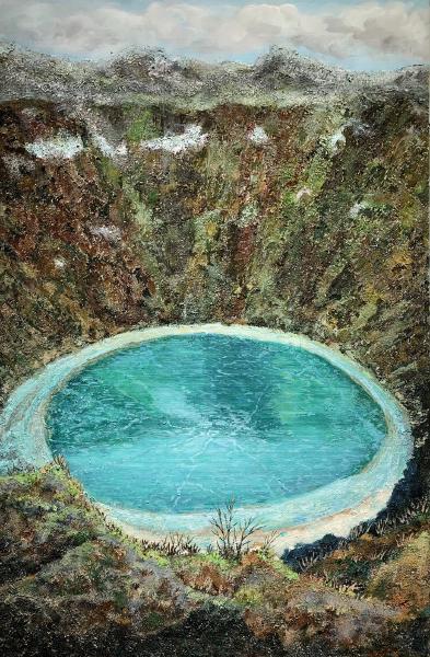 Kratersee, 2025

Acryl auf Leinwand, gespachtelt
60 x 40 cm
