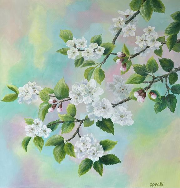 Kirschblüten, 2025

Acryl auf Leinwand
80 x 80 cm
