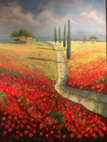 Mohn in der Toscana, 2022

Acryl auf Leinwand
80 x 60 cm
