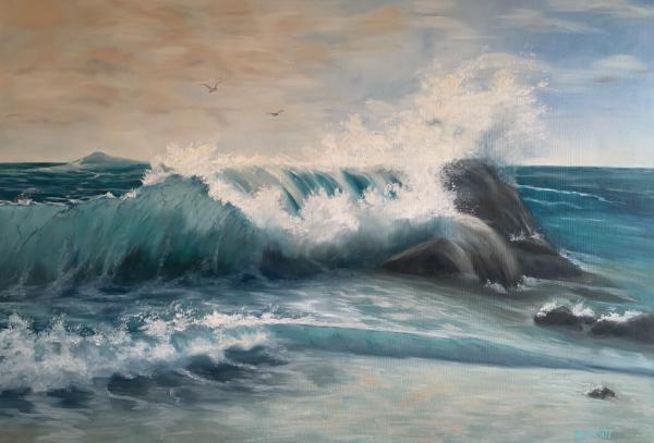 Gischt, 2024

Öl auf Leinwand
100 x 70 cm
